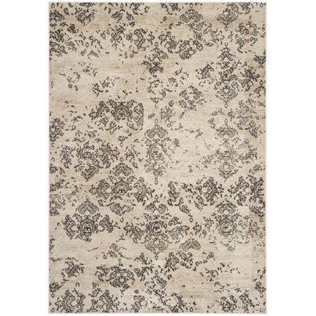 Safavieh Vintage Power Loomed Medium Rectangle Rug- Stone- 6 ft. 7 in. x 9 ft. 2 in. VTG182-3440-6